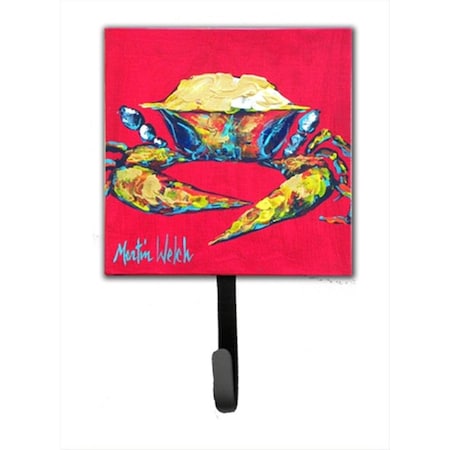 Carolines Treasures Crab Red One Leash Or Key Holder MW1050SH4